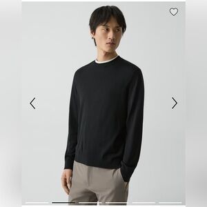 Theory Crewneck Sweater in Regal Wool